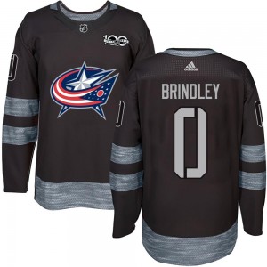 Youth Columbus Blue Jackets Gavin Brindley Black 1917-2017 100th Anniversary Jersey - Authentic