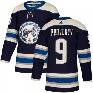 Youth Adidas Columbus Blue Jackets Ivan Provorov Navy Alternate Jersey - Authentic
