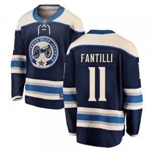 Men's Fanatics Branded Columbus Blue Jackets Adam Fantilli Blue Alternate Jersey - Breakaway