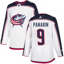 Men's Adidas Columbus Blue Jackets Artemi Panarin White Away Jersey - Authentic