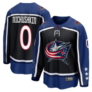 Youth Fanatics Branded Columbus Blue Jackets Valeri Nichushkin Black Special Edition 2.0 Jersey - Breakaway